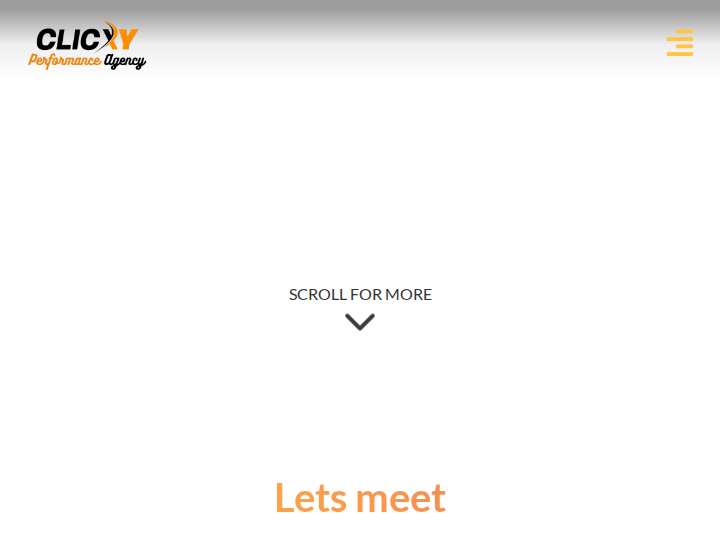 Clicxy website preview