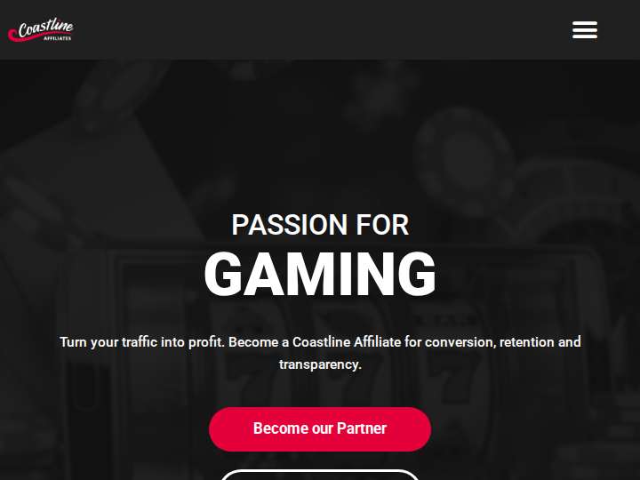 Coastline Affiliates website preview