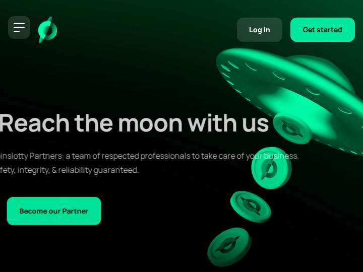 Coinslotty Partners website preview