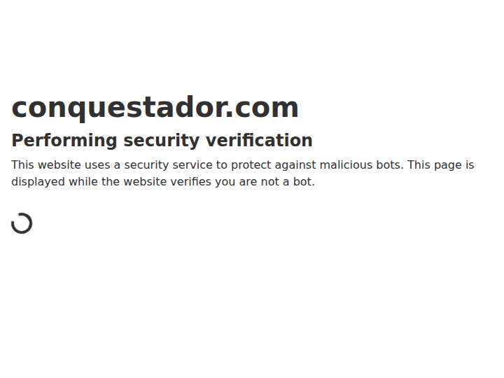 Conquestador Affiliates website preview
