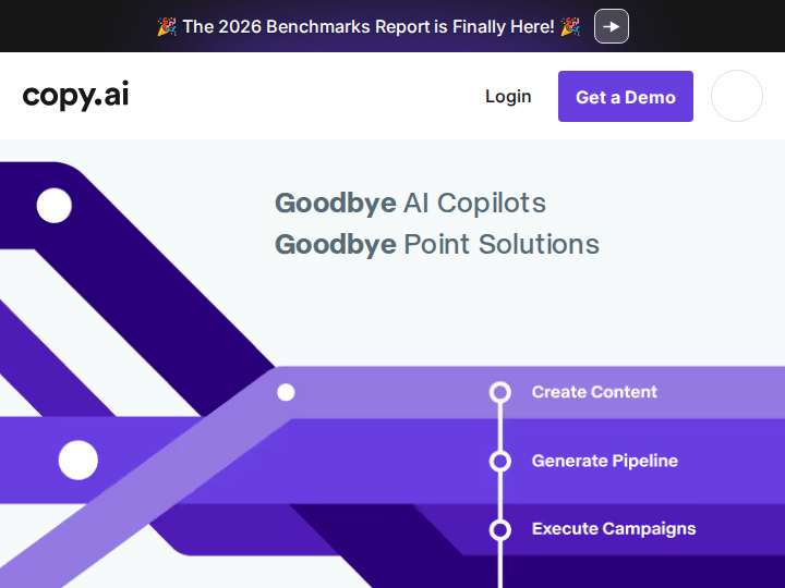 Copy.ai Affiliate Program website preview