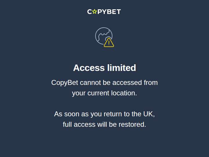 CopyBet Affiliate Program website preview