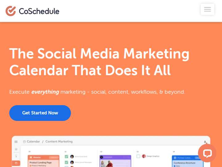 CoSchedule Affiliate Program website preview