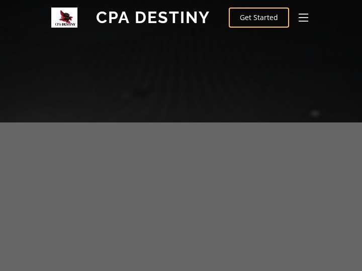 CPA Destiny website preview