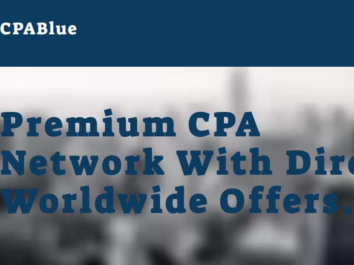 CPABlue website preview