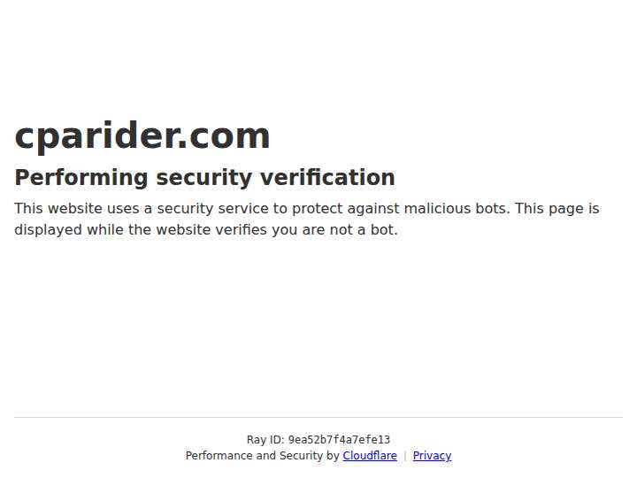 CpaRider website preview