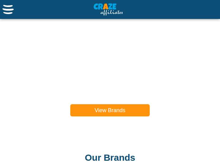Craze Affiliates website preview