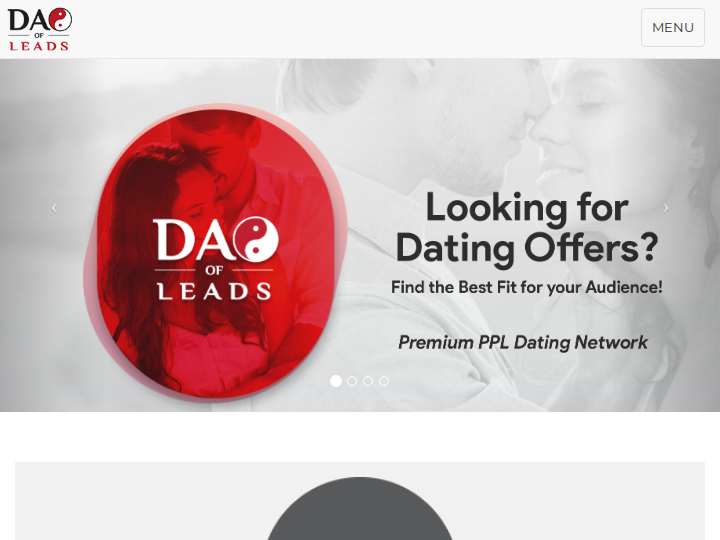 DAO of LEADS website preview