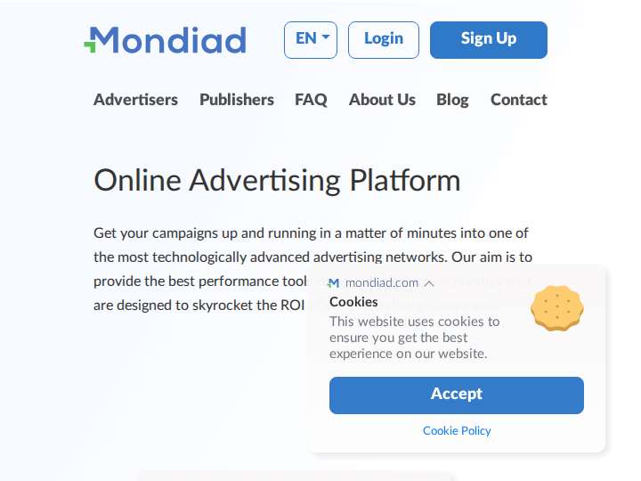 DatsPush website preview