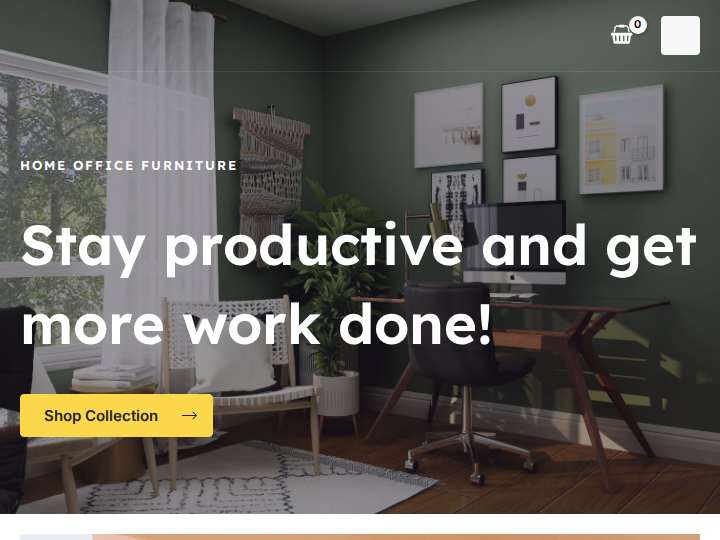 DC Affiliate website preview