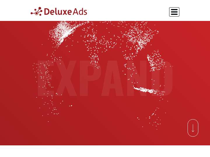 DeluxeAds website preview