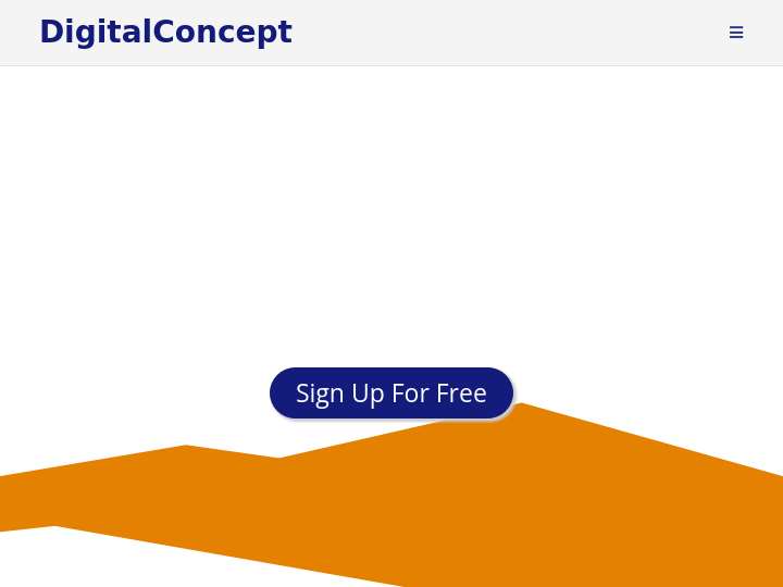 Digital Concept website preview