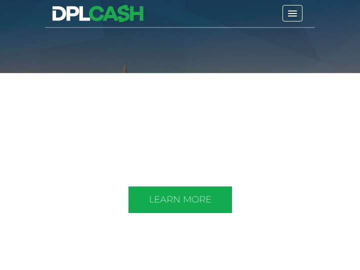 DPLCash website preview