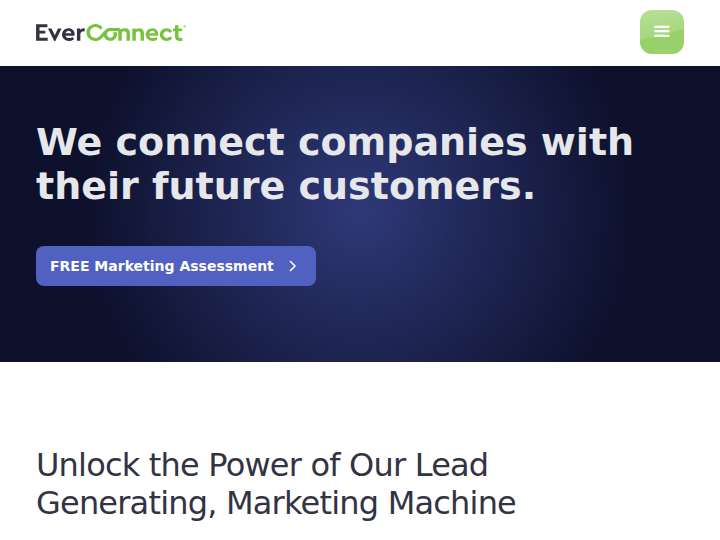 EverConnect website preview