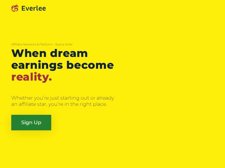 Everlee website preview