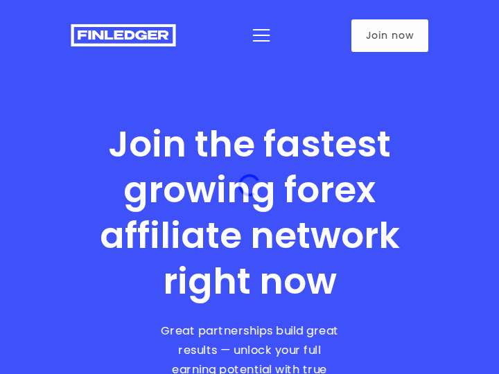 Finledger website preview