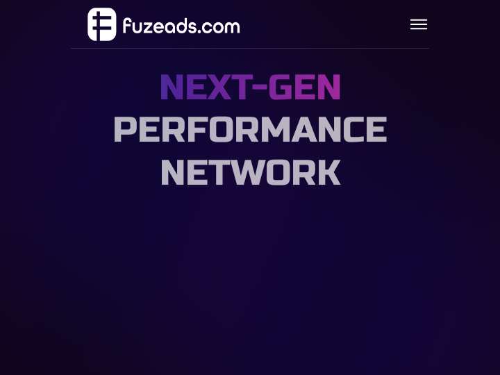 Fuzeads website preview