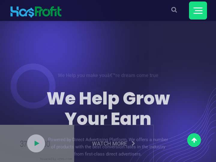 HasProfit website preview