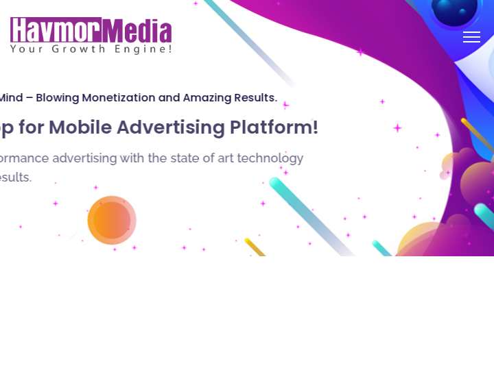 Havmor Media website preview