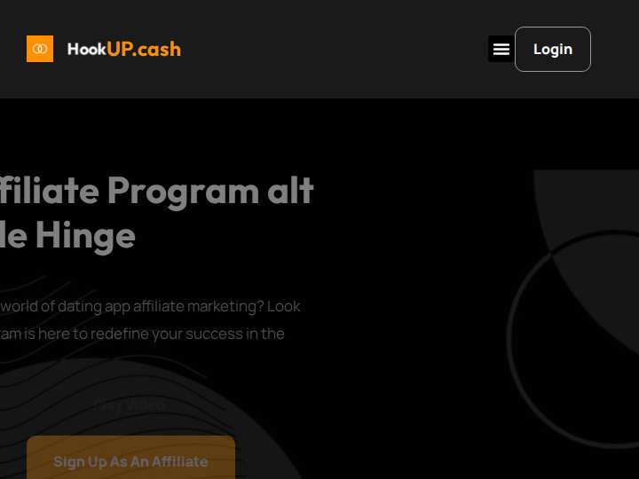 HookUP.CASH website preview