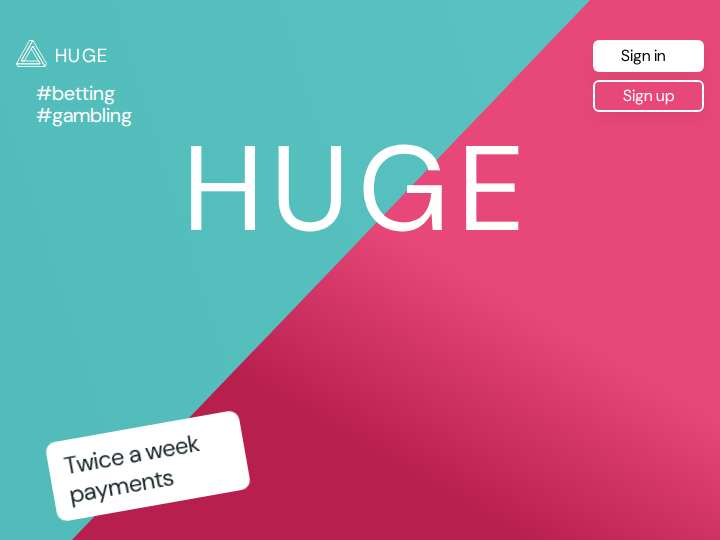 HUGE.partners website preview