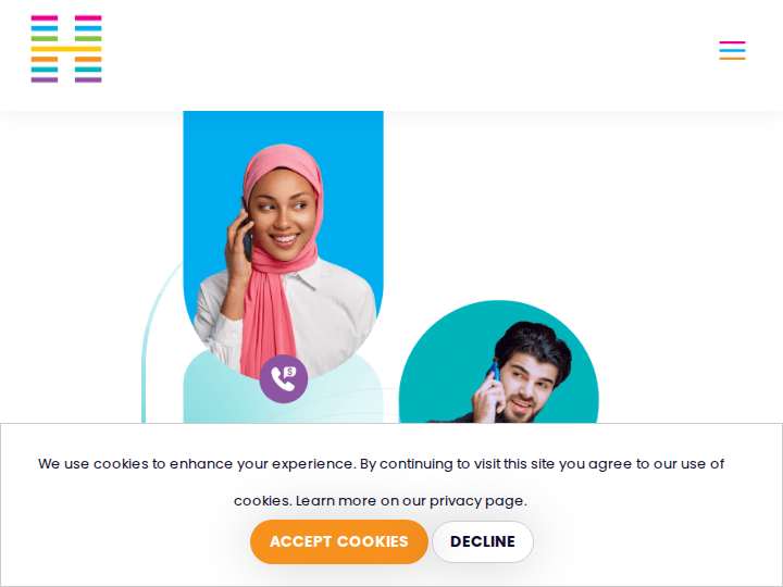 Hypercentage website preview