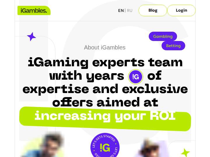 iGambles website preview