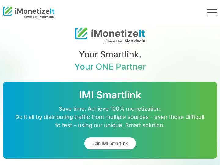 iMonetizeIt website preview