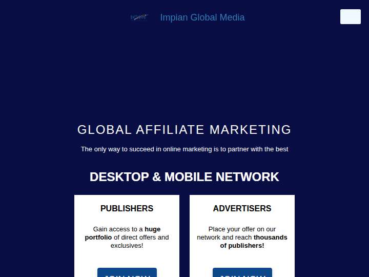 Impian Global Media website preview