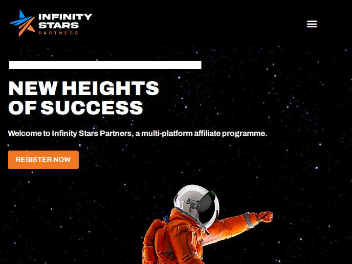 Infinity Stars Partners website preview