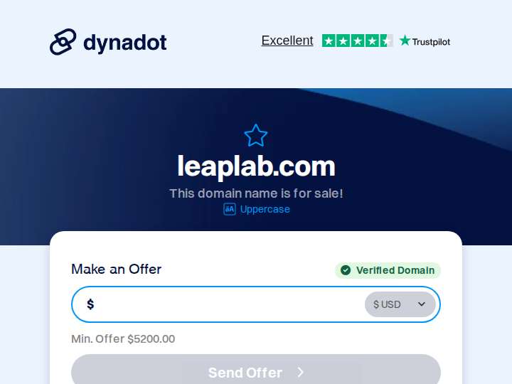 LeapLab website preview