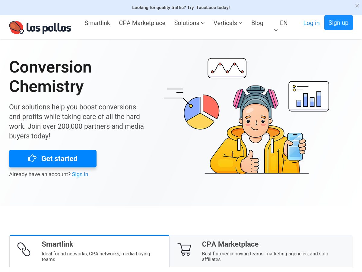 LosPollos website preview