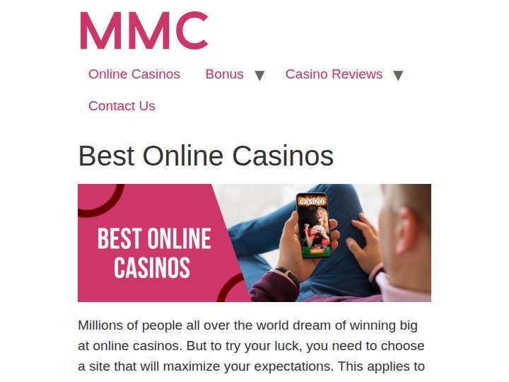 Mad Money Partners website preview