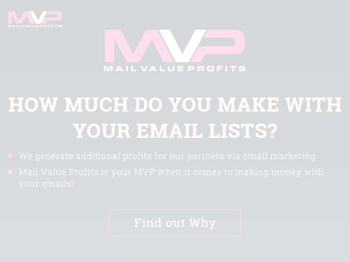 Mail Value Profits website preview