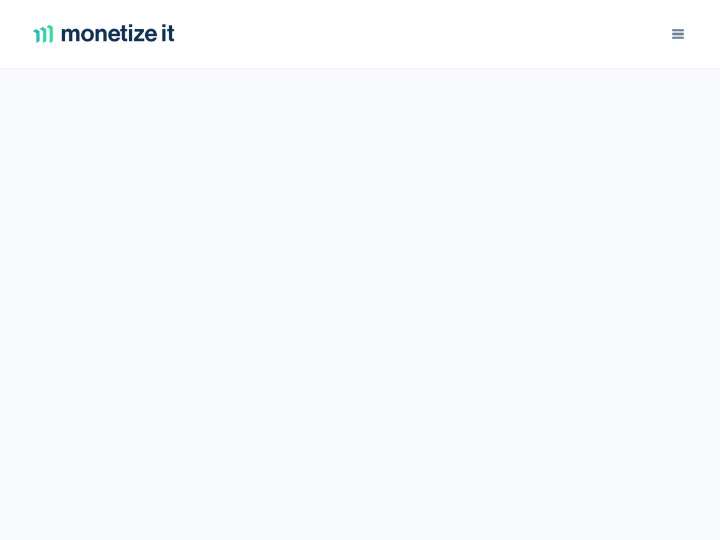 Monetizeit website preview