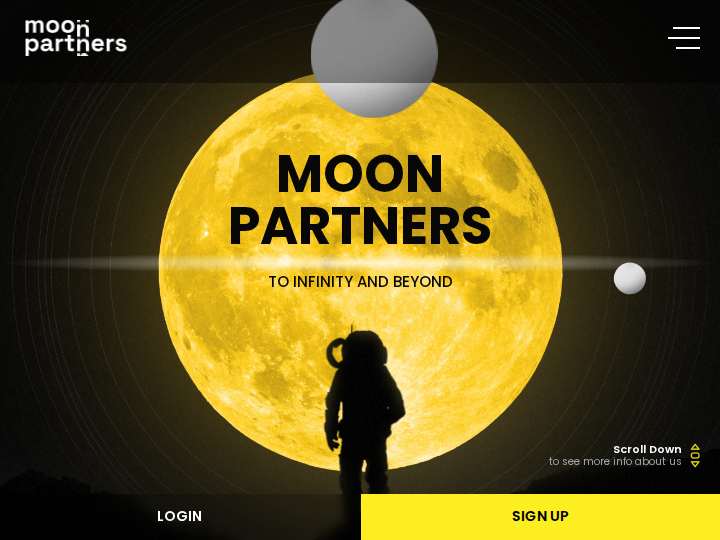 Moon Partners website preview