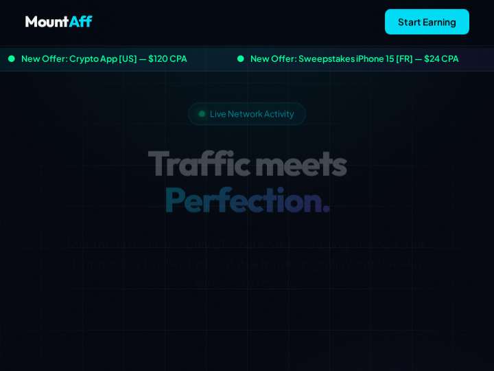 MountAff website preview