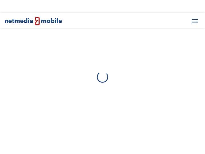Net Media Mobile website preview