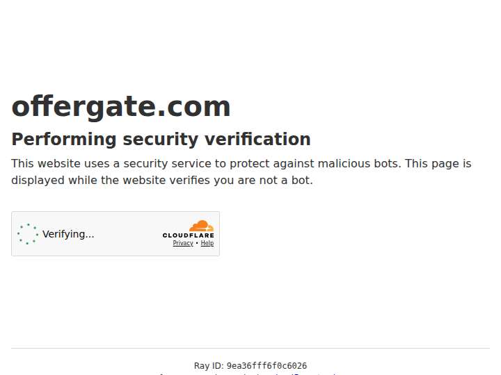 OfferGate website preview