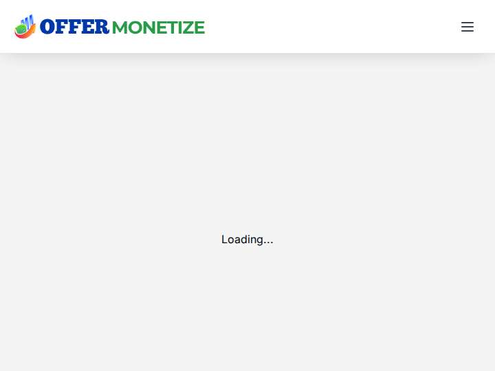 OfferMonetize website preview