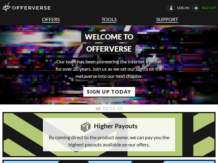 OFFERVERSE website preview