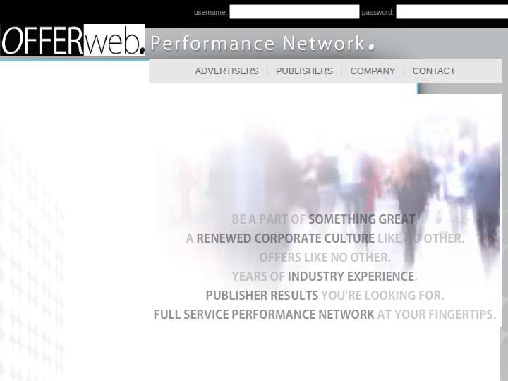 OfferWeb website preview