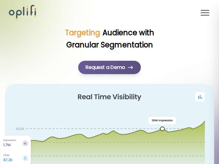 Oplifi website preview