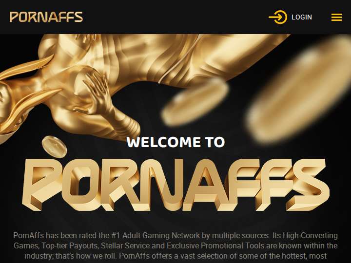 PornAffs website preview