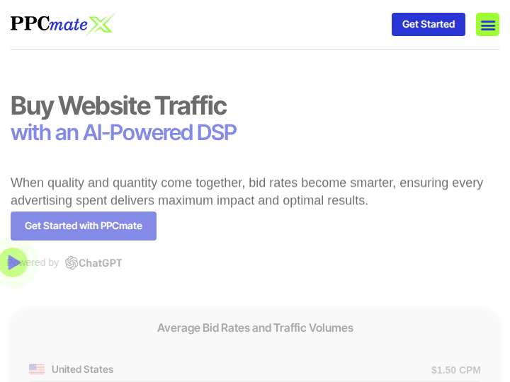 PPCmate website preview
