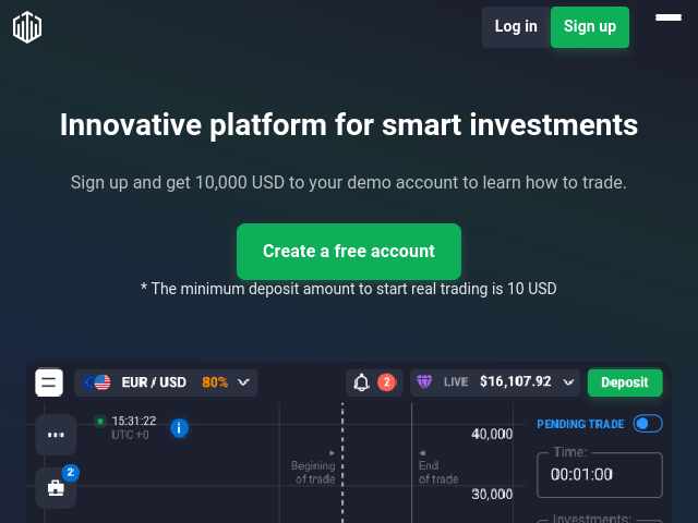 Quotex Affiliate Program website preview