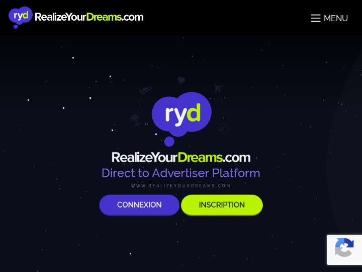 RealizeYourDreams website preview