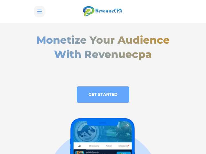 RevenueCPA website preview