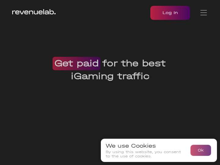 RevenueLab website preview
