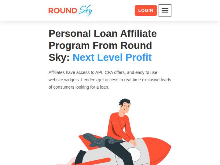 Round Sky website preview